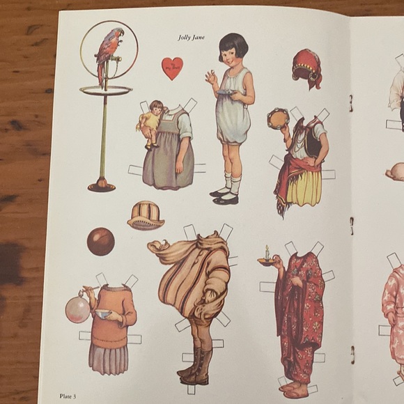 Vintage Little BusyBodies paper dolls Frances Tipton Hunter in color uncut 1988 - Picture 7 of 12